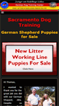 Mobile Screenshot of germandogtrainingcenter.com